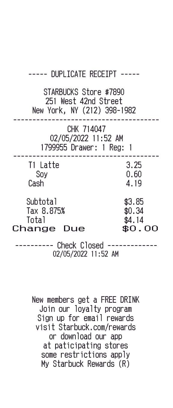 Starbucks Receipt   Starbucks Tickets Newyork Hd 01 600x 