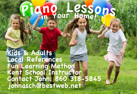 Piano Lessons In Your Home