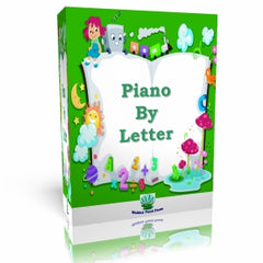 basic piano songs with letters