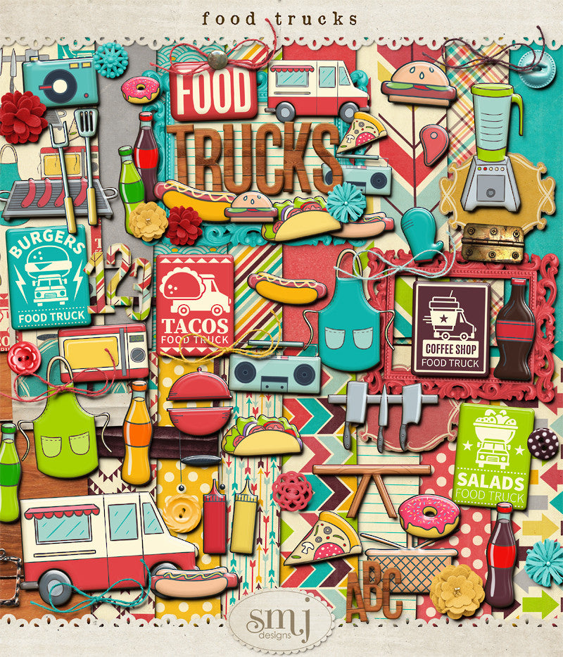 Food Trucks | Shabby Miss Jenn Designs