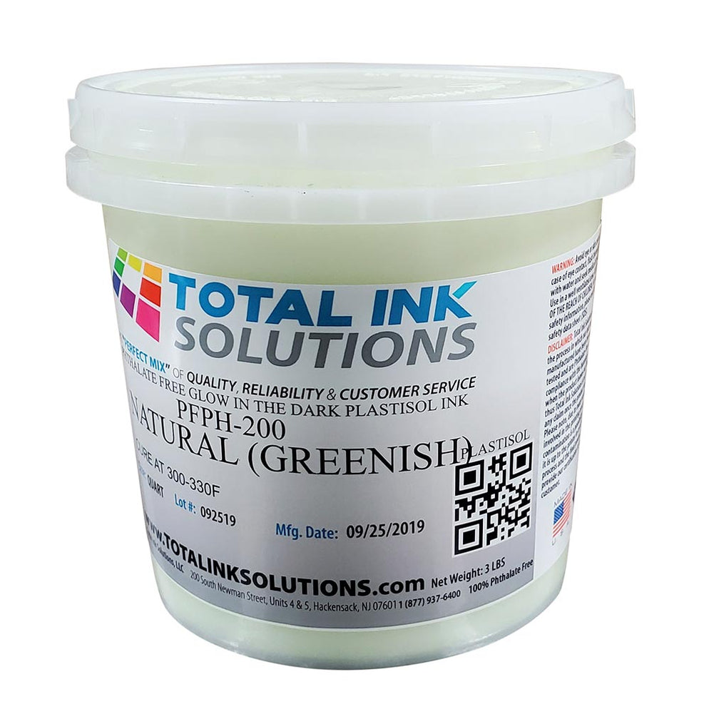 Green Glow in the Dark Plastisol Ink   Total Ink  Solutions