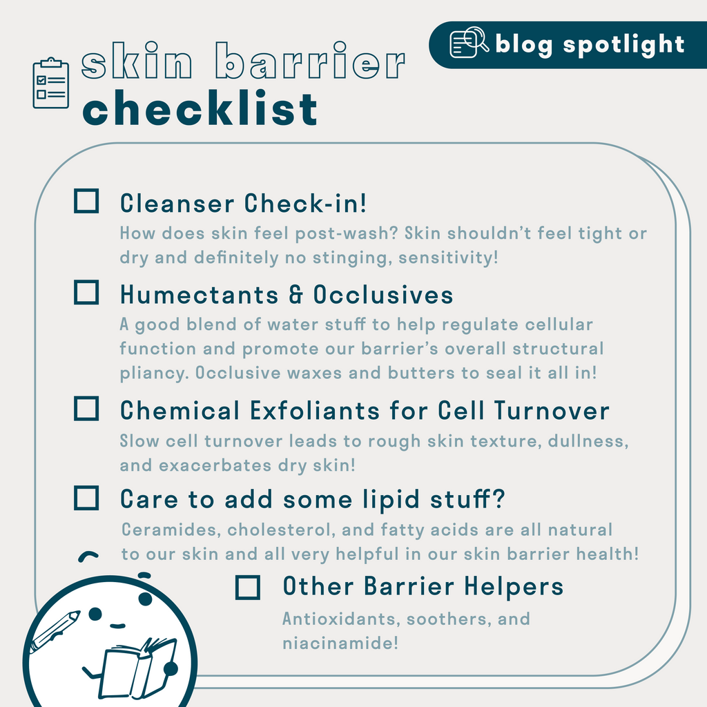 Skin Barrier Care Checklist