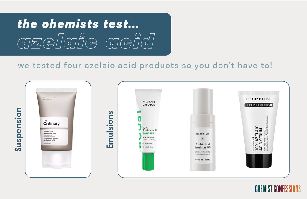 Chemist Confessions Azelaic Acid Product Test