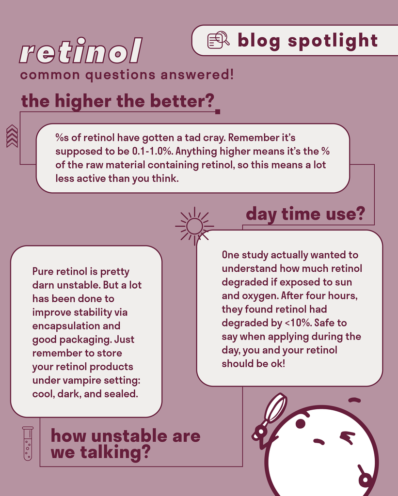 Retinol Common Questions and Myths