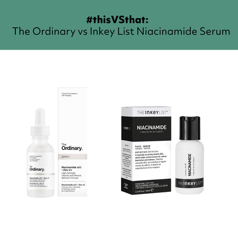 comparing niacinamide 10% serums