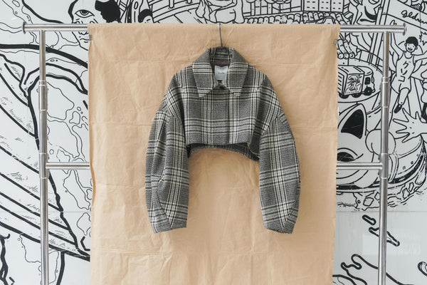 Clane Bell Sleeve Compact Jean Jacket Ivory – OKURA