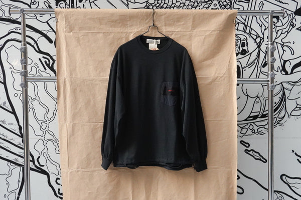 Remi Relief Briefing Cord Long Tee Black – OKURA