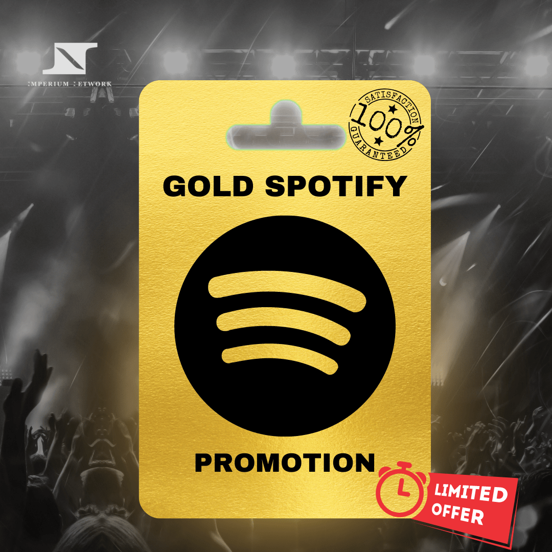 GOLD SPOTIFY UPGRADE - Imperium Network product image