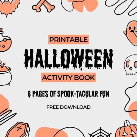 Spooky Halloween Activity book