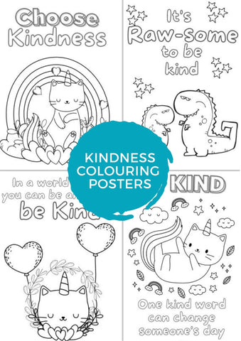 Kindness colouring