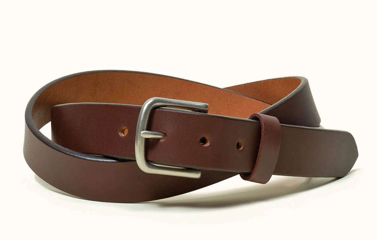Tanner Goods Standard Belt - Stainless - Natural – Division Road, Inc.