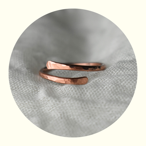 adjustable pure copper ring