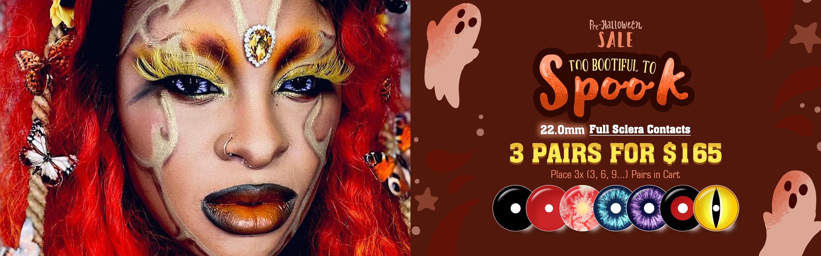 Pre-Halloween Bundle Deal on Sclera Contacts