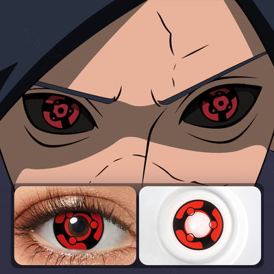 Unibling Naruto Ōtsutsuki Kaguya's Rinnesharingan Cosplay Contacts