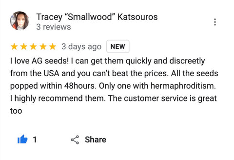 AGSeedCo.com Google Review