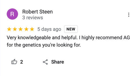 AGSeedCo.com Google Review