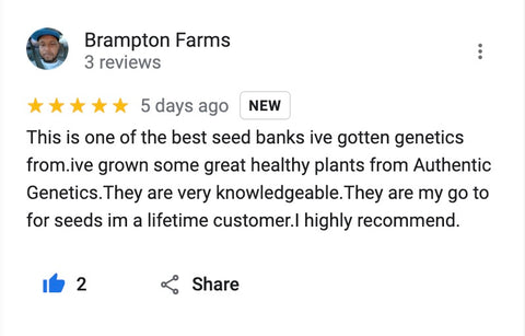 AGSeedCo.com Google Review