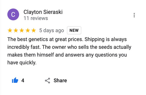 AGSeedCo.com Google Review