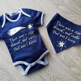 Shakespeare Inspired Babywear Bib and bodysuit