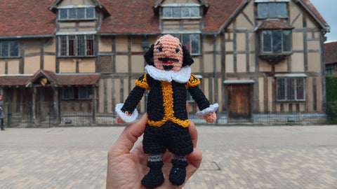 crocheted Shakespeare
