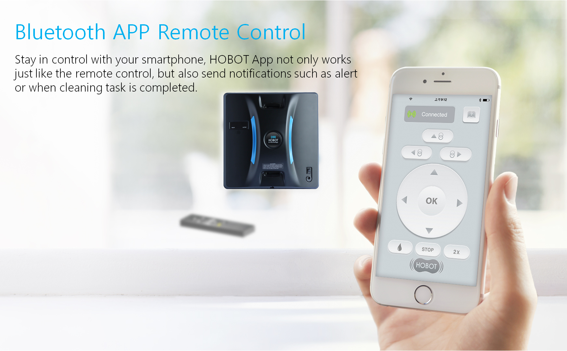 Hobot-288 smartphone app