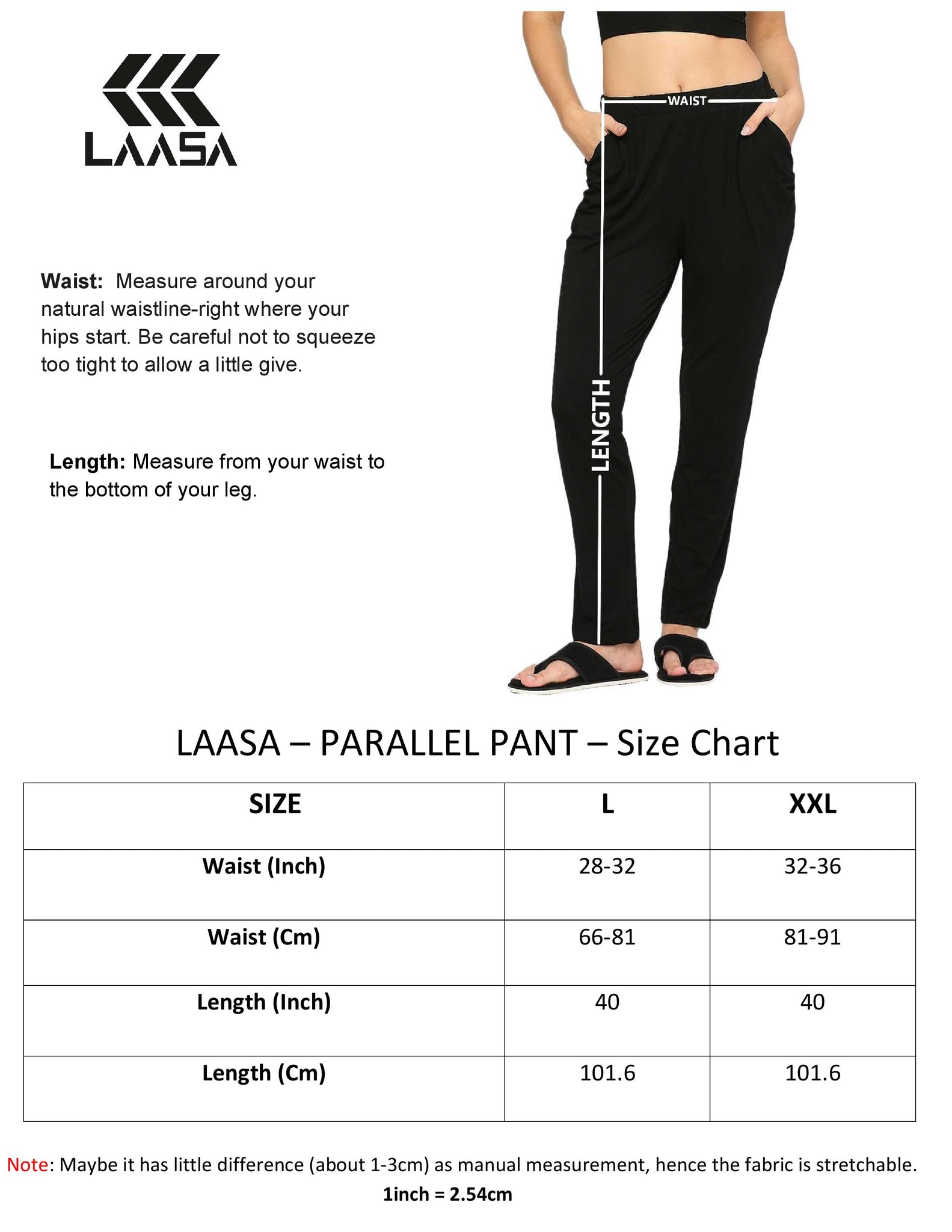 women trouser size chart laasa sports