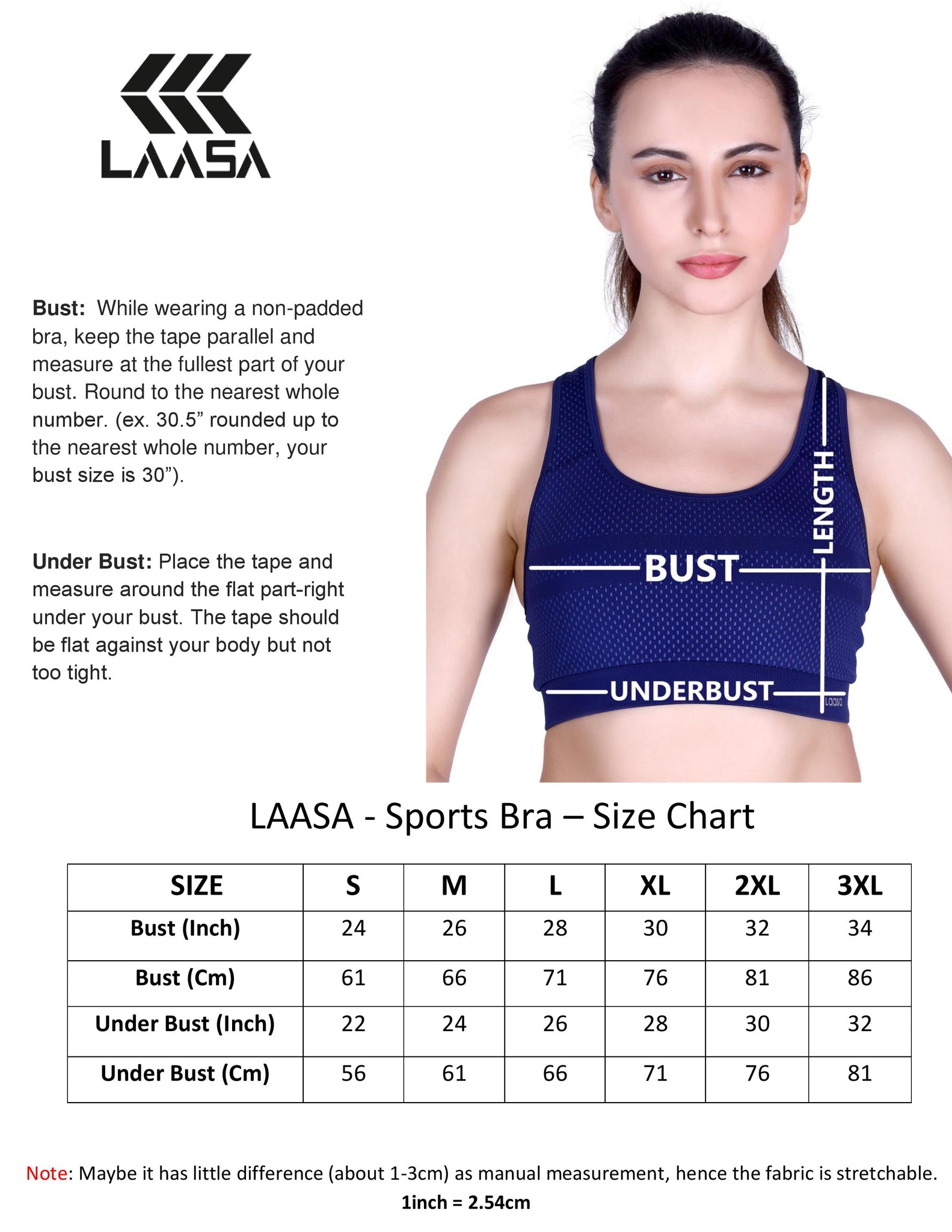 DAILY WEAR - SUPPORTIVE COTTON SPORTS BRA – Laasa Sports