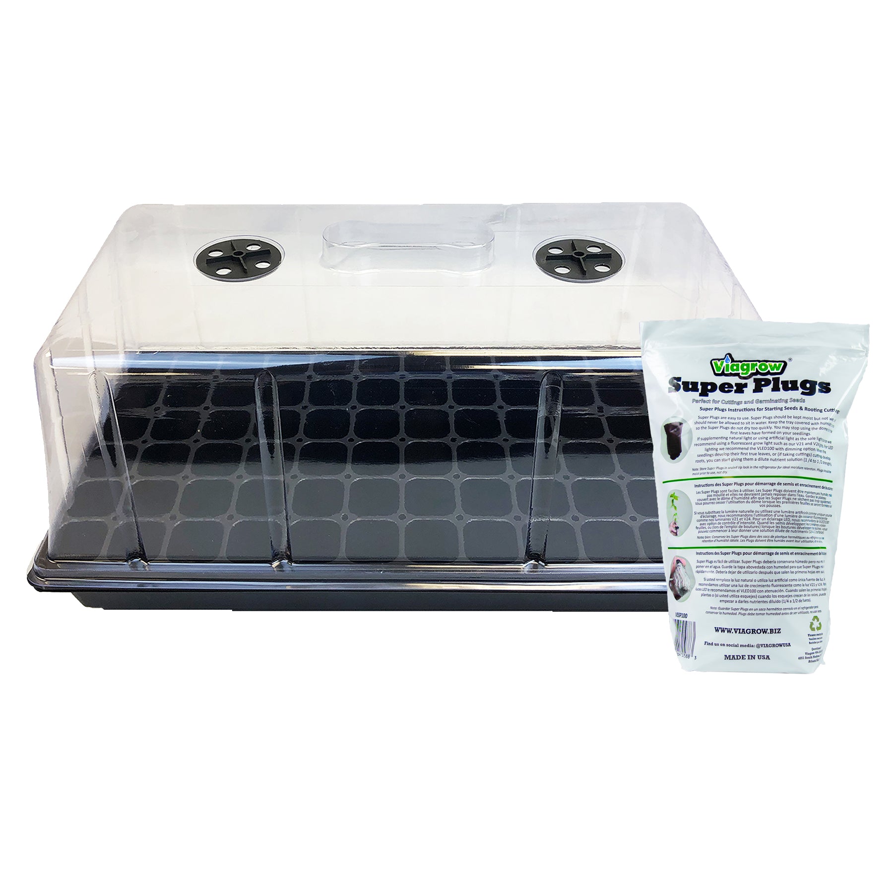 heating seed starter germination kit