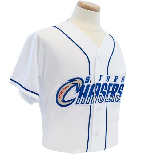 Omaha Storm Chasers Replica White HOME 