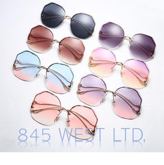 Rimless Sunglasses at LéBee Beauty