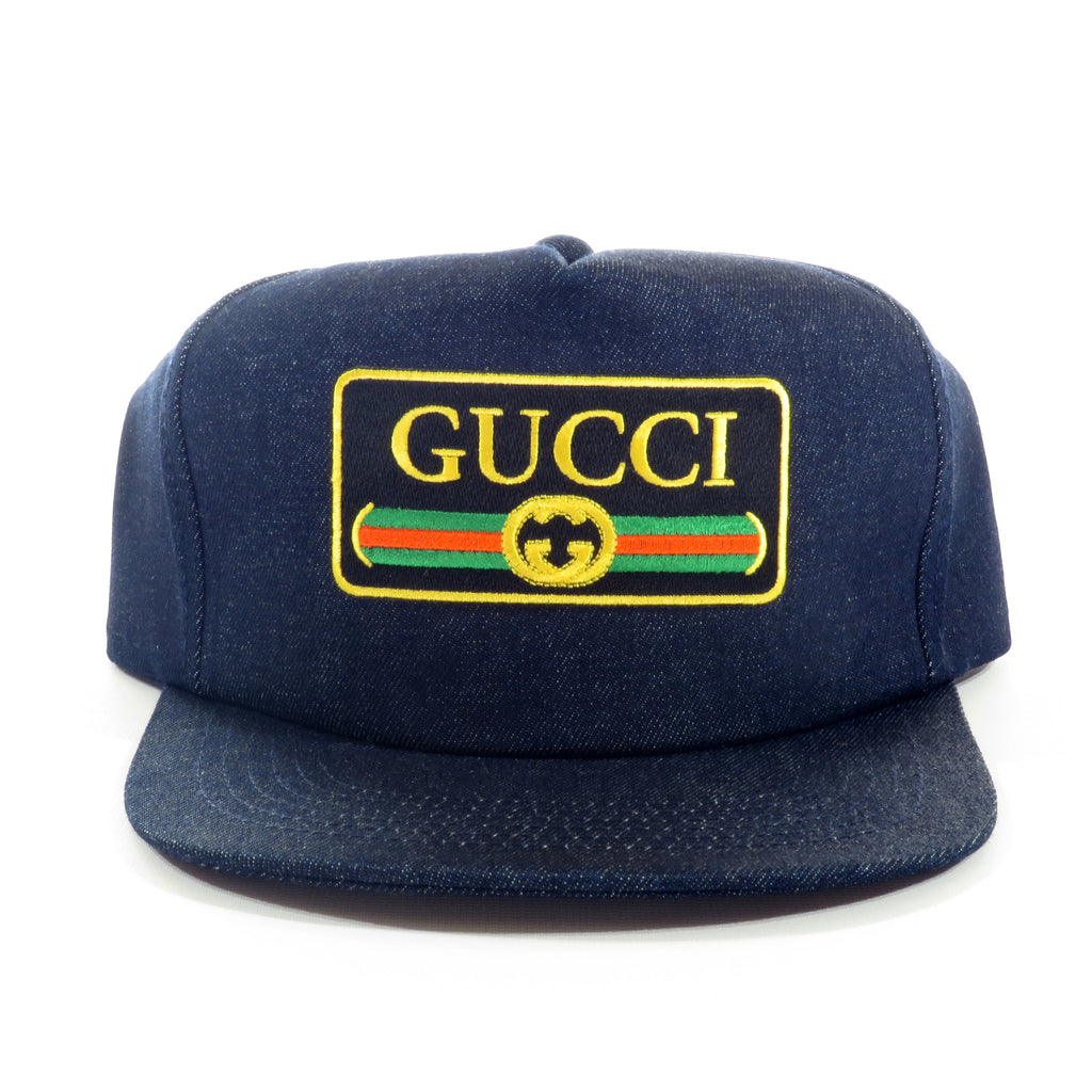 Gucci Rolls Royce Raw Denim Snapback Hat – SGMC - SNAP GOES MY CAP