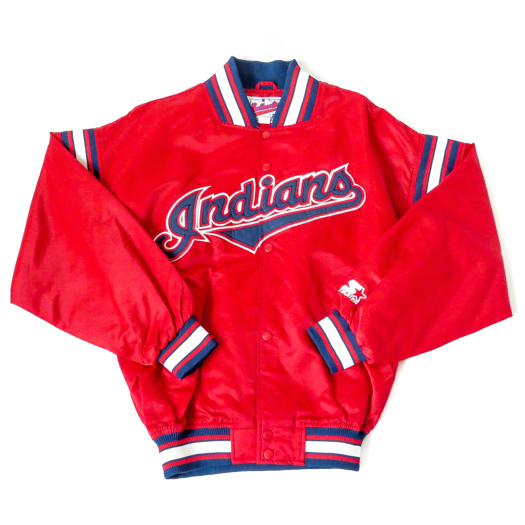 Vintage Cleveland Indians Starter Jacket Sz M – SGMC Classics