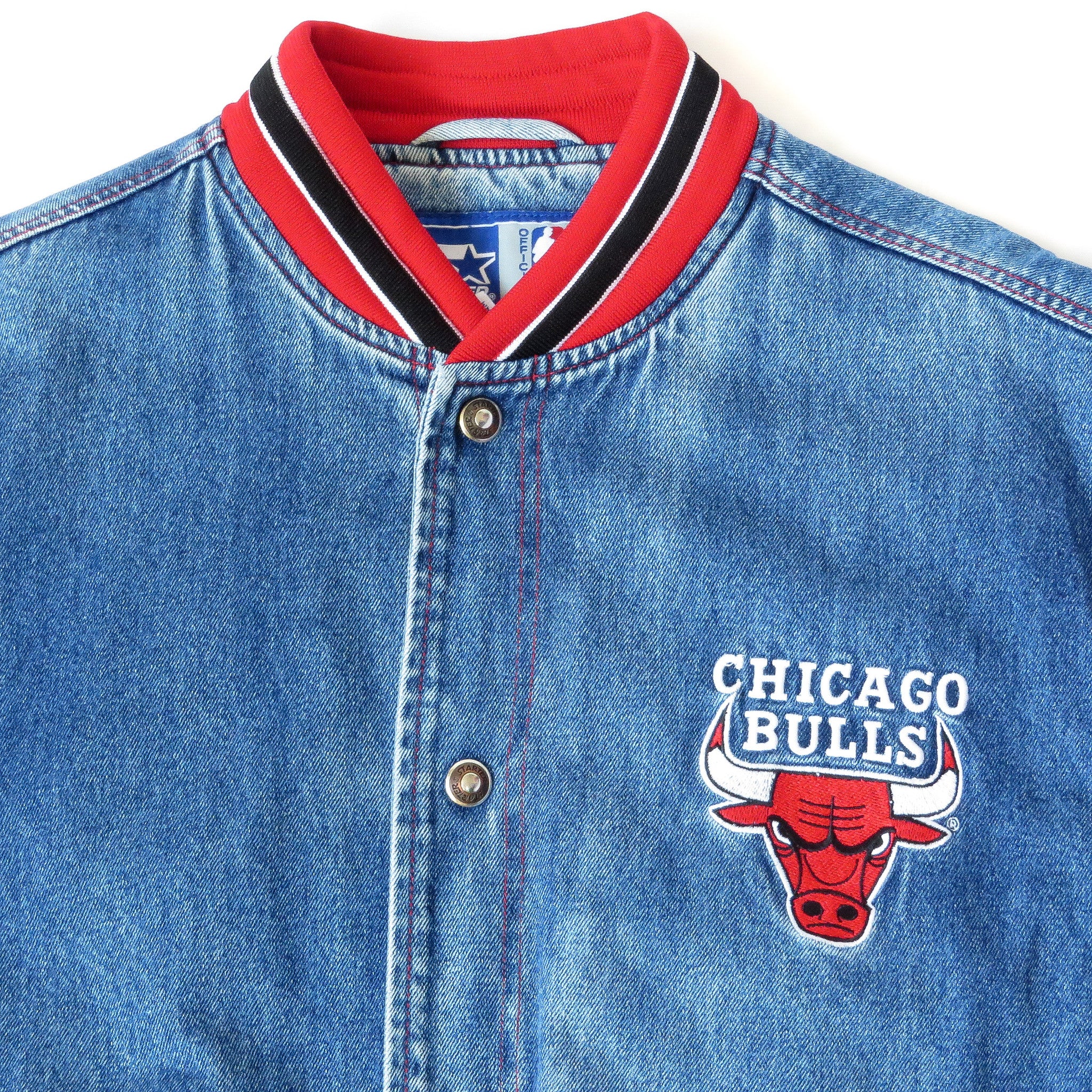 chicago bulls denim jacket