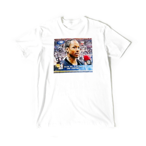 allen iverson the answer t shirt