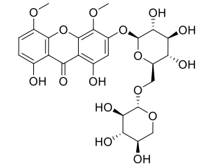 Structure of potential furin inhibitors from in-house natural product