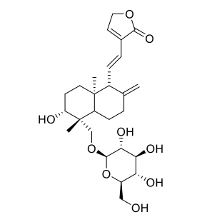 Structure of potential furin inhibitors from in-house natural product