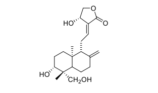 Structure of potential furin inhibitors from in-house natural product