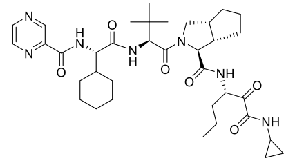 Structures of potential furin inhibitors from the common antiviral drugs database