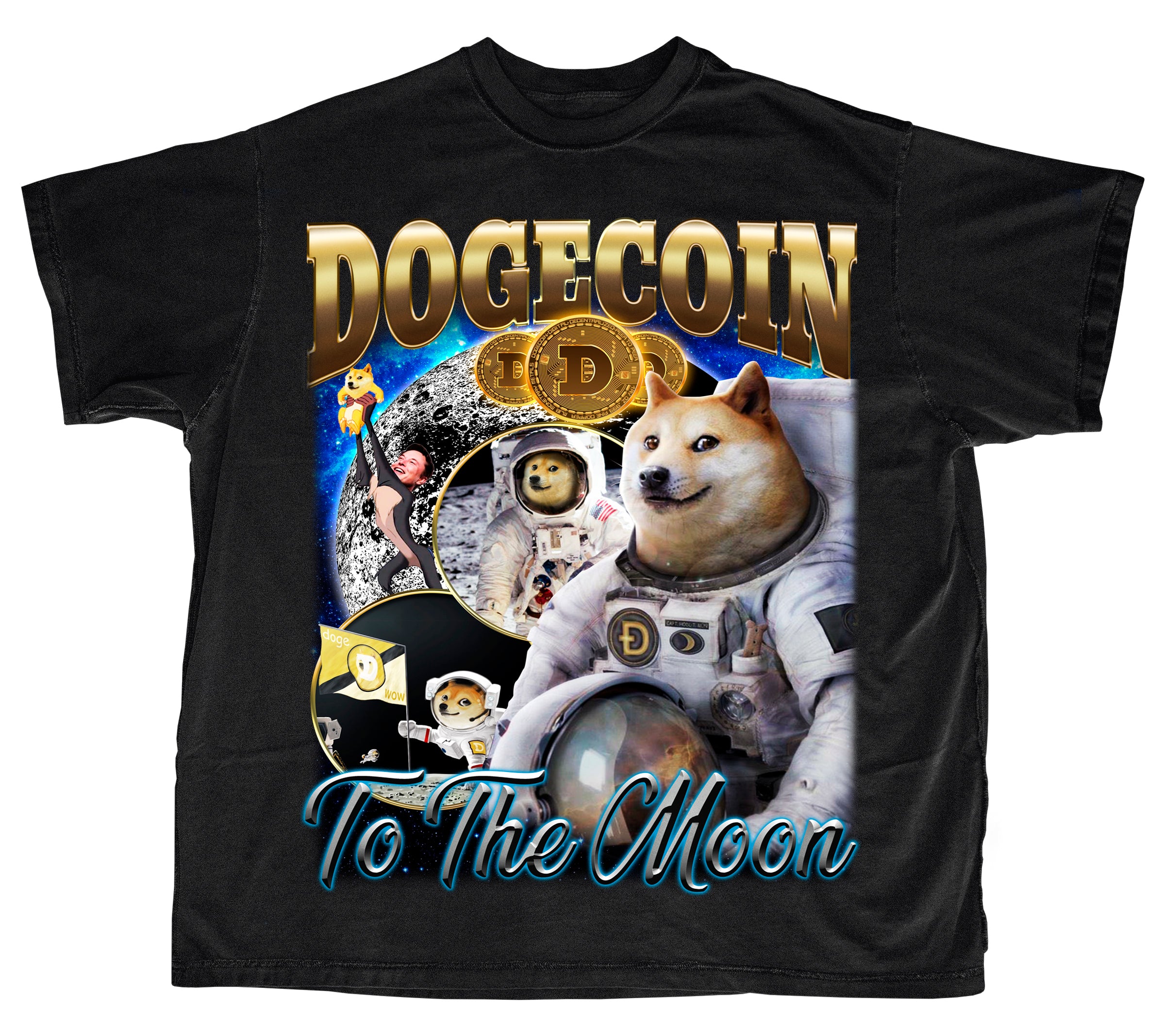 DOGECOIN GRAPHIC TEE