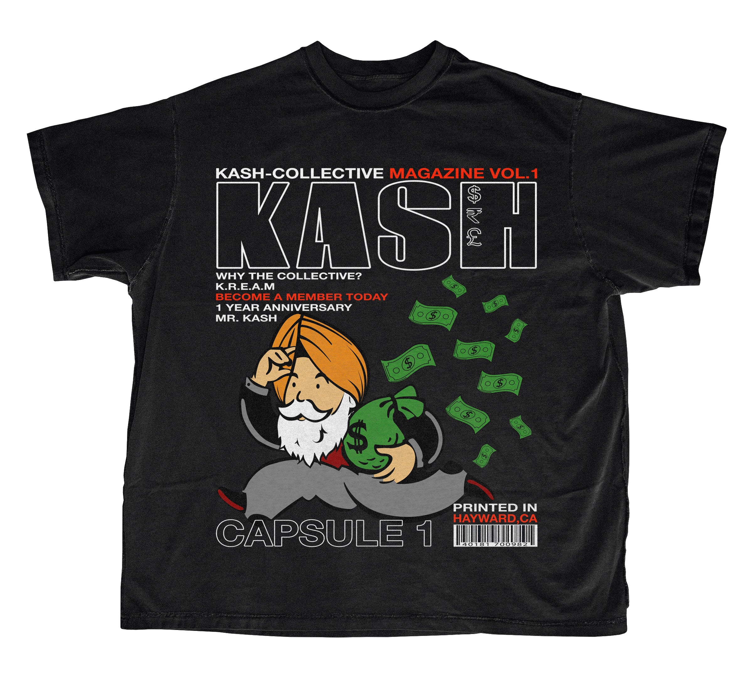 MR. KASH GRAPHIC TEE