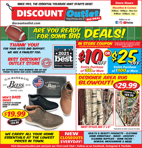 Discount Outlet Weekly Ad Week of September 6 2021
