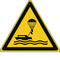 Brady W/W063/Nt/Pe-Tri100-3 ISO Safety Sign - Warning Parasailing 302209