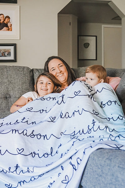 Personalized Name Blankets