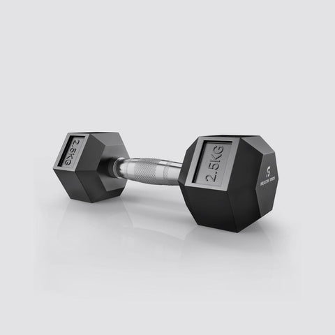 Basics Vinyl Hexagon Workout Dumbbell Hand India