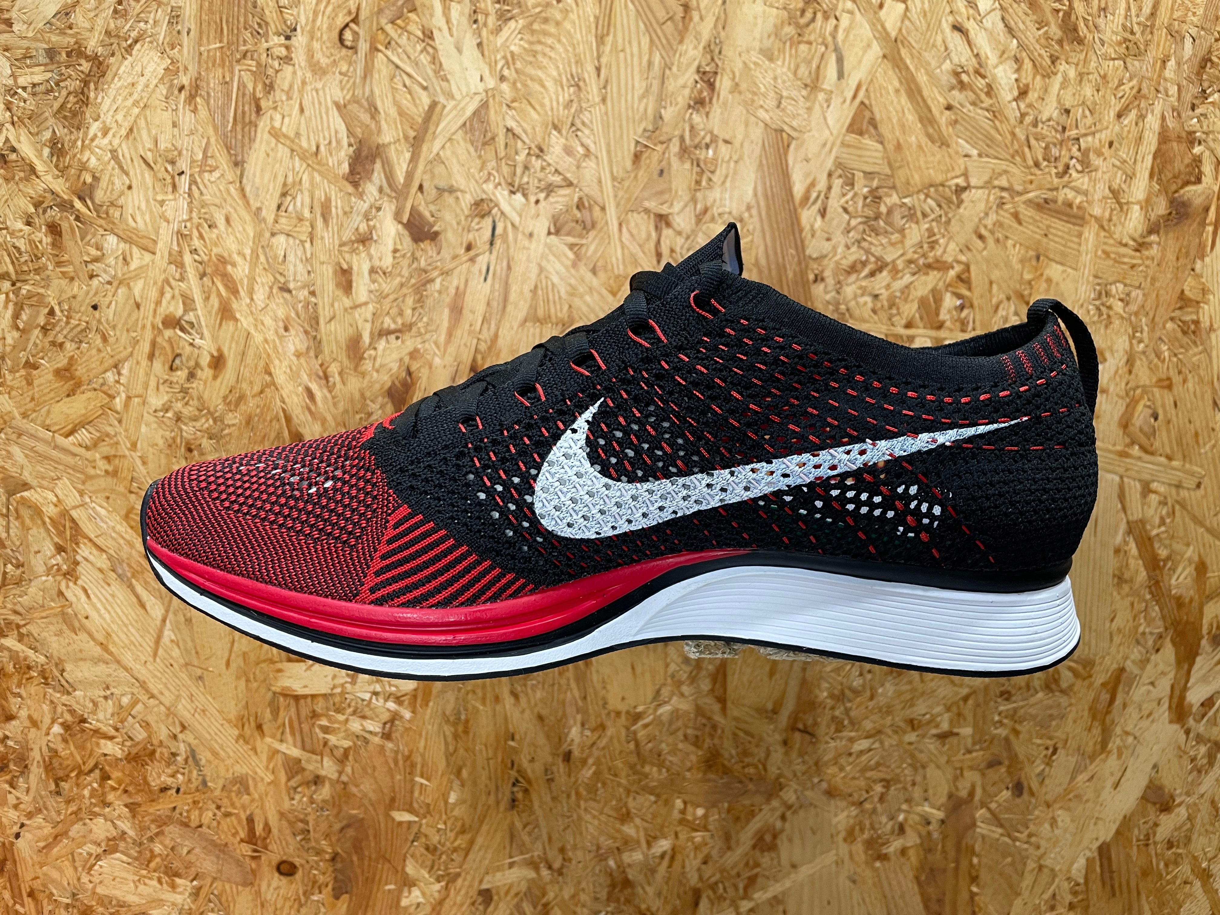 red flyknits