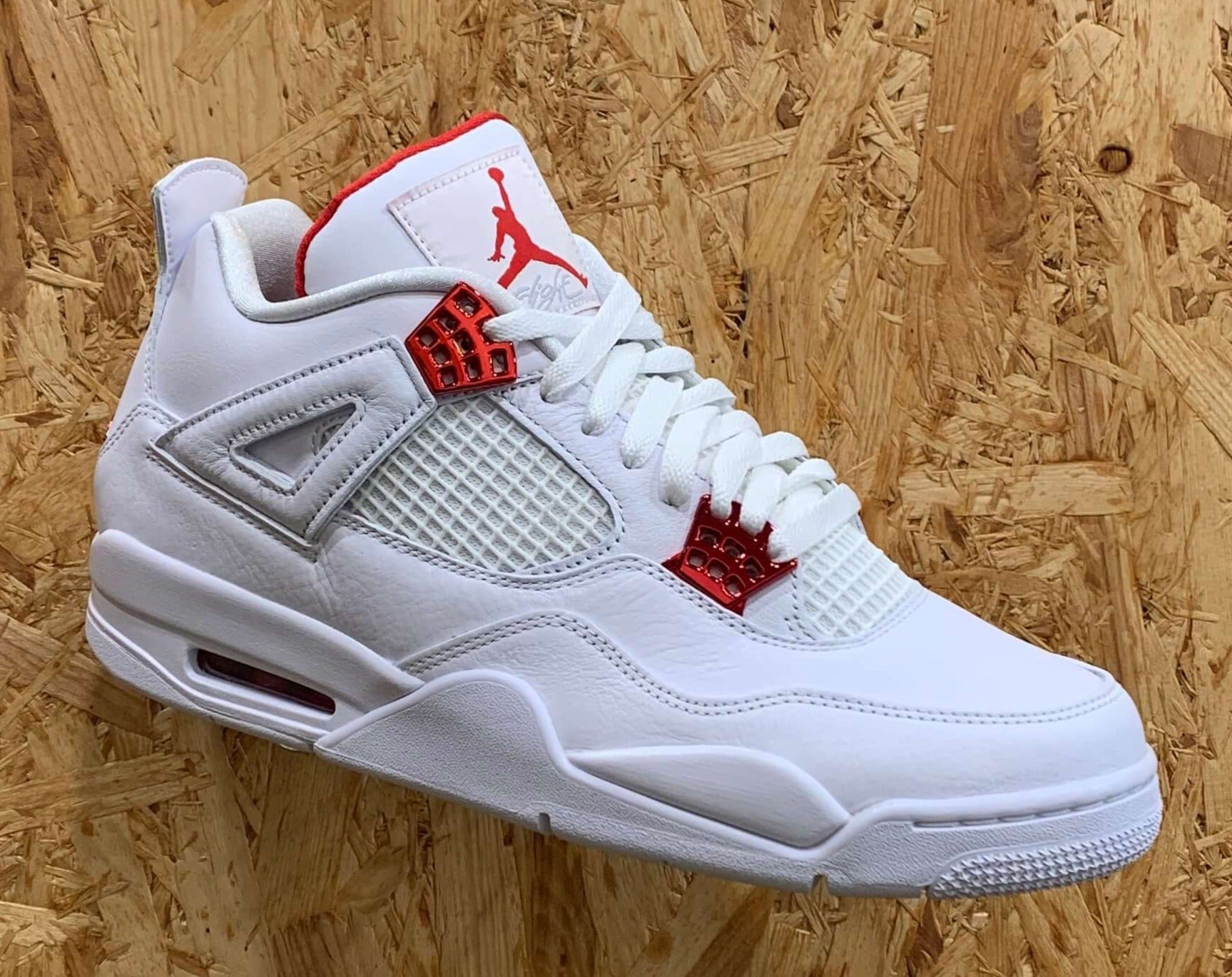 jordan 4 retro metallic red stores