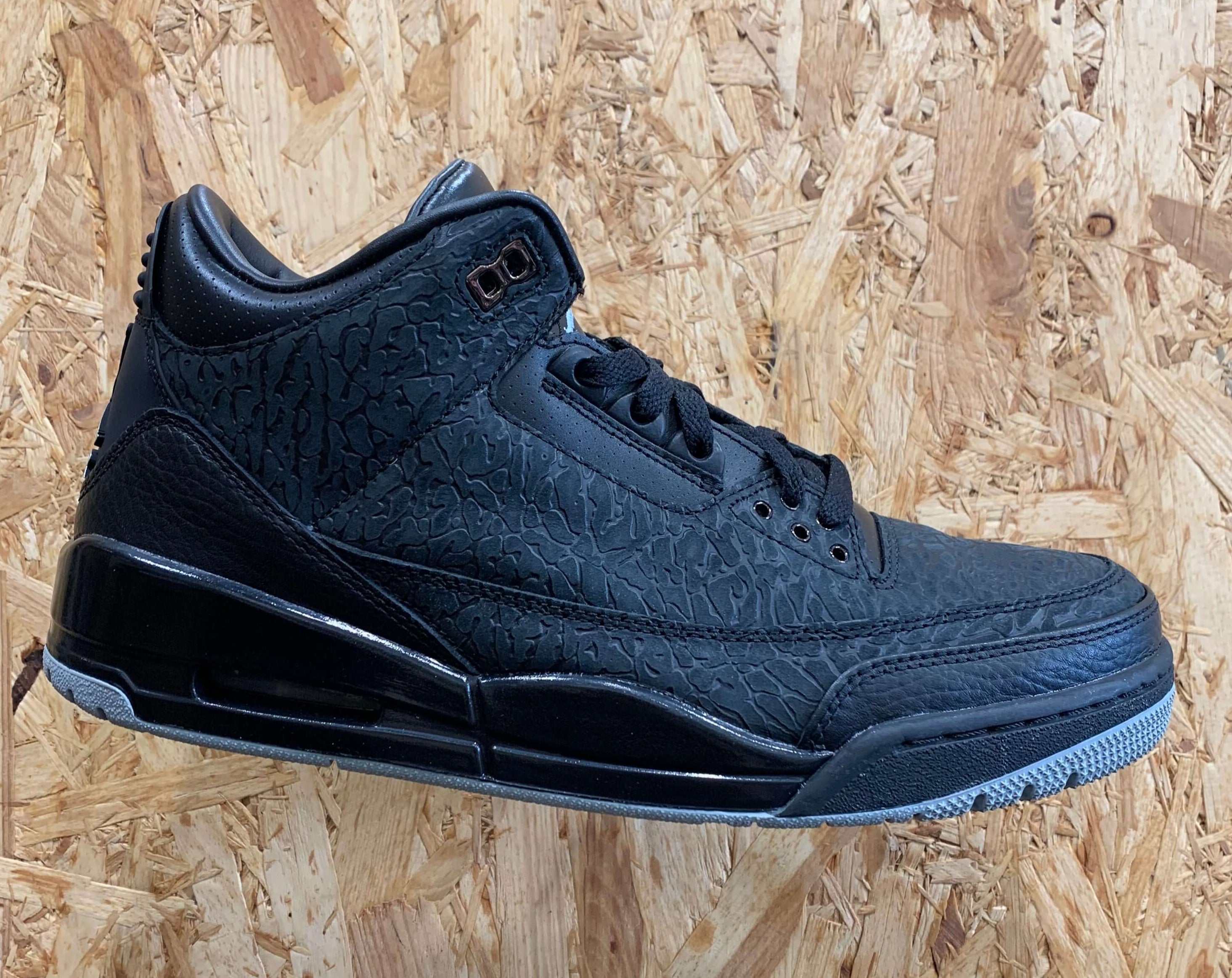 jordan 3 black flip