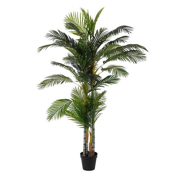 Planta Areca Palmera Verde Pvc 210 cm