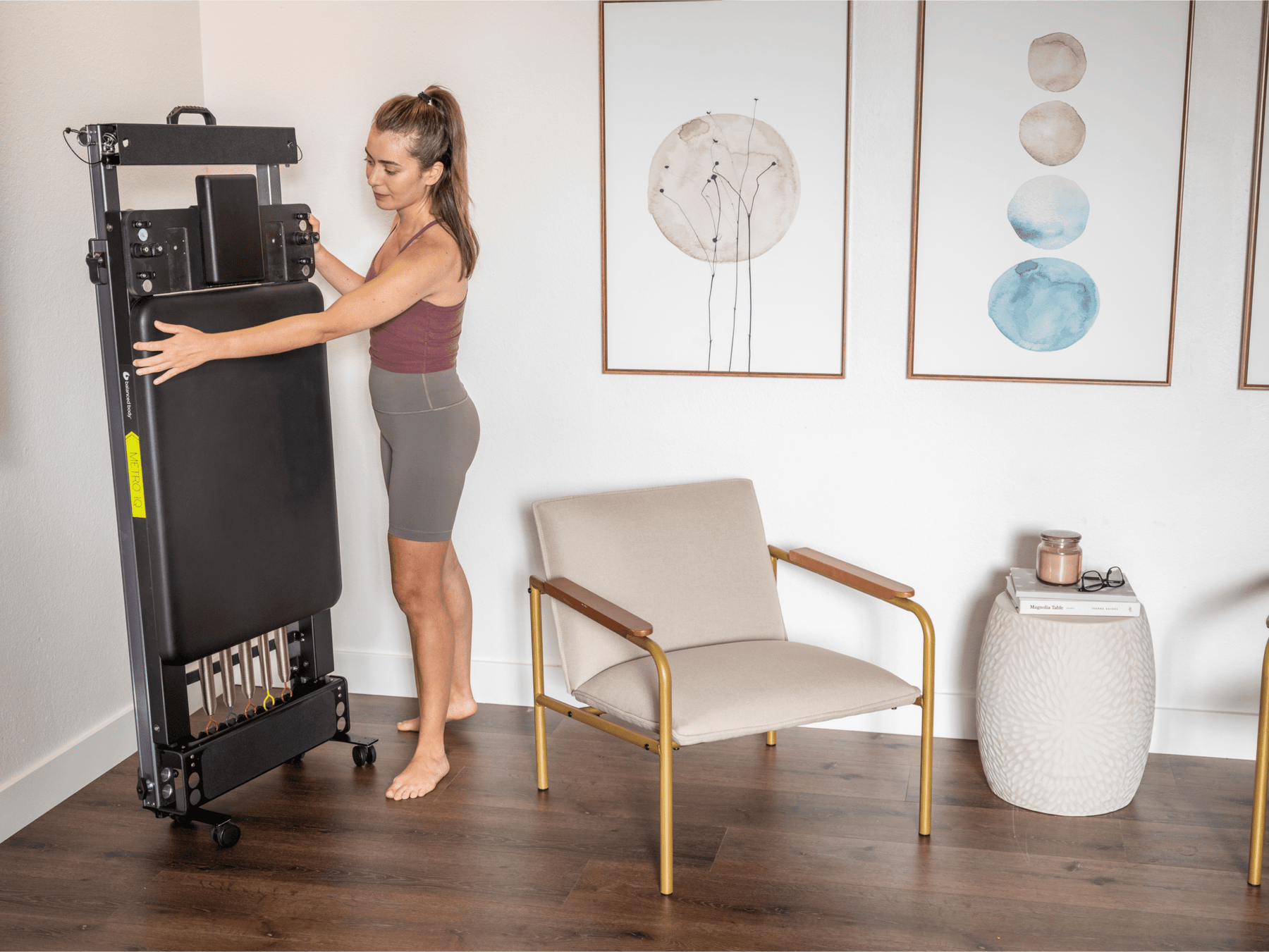 Balanced Body Studio Reformer with Tower and Mat – Northern Fitness