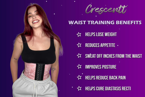 waist trainer light pink